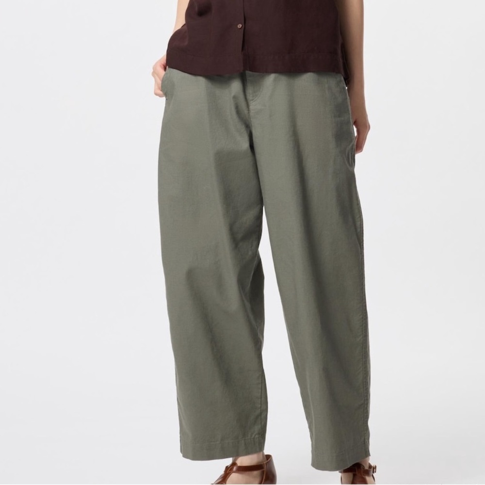 Uniqlo Olive Green Women's Trousers